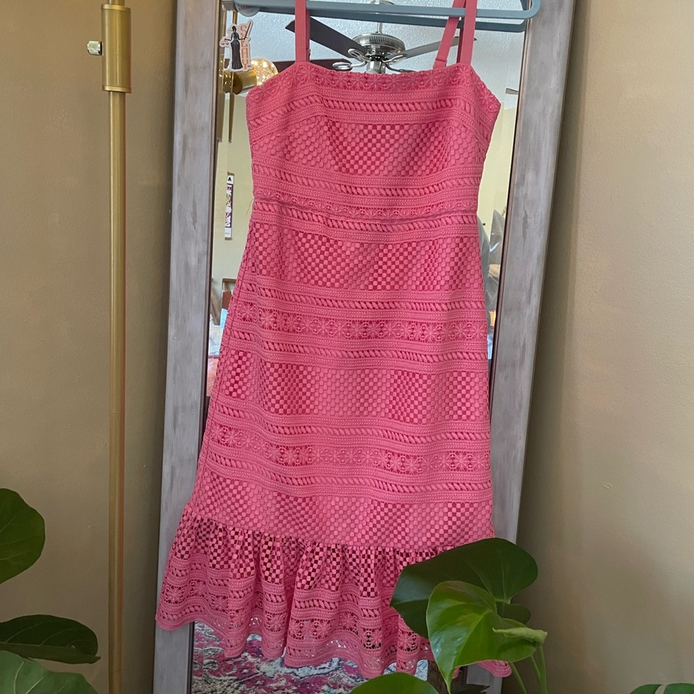 NWT J. Crew Lace Midi Dress
